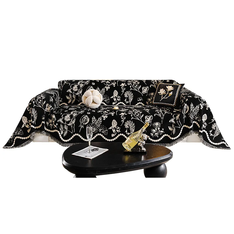 Chenier light luxury high-end sofa cover cloth towel four-season universal seat cushion non-slip cover sofa blanket