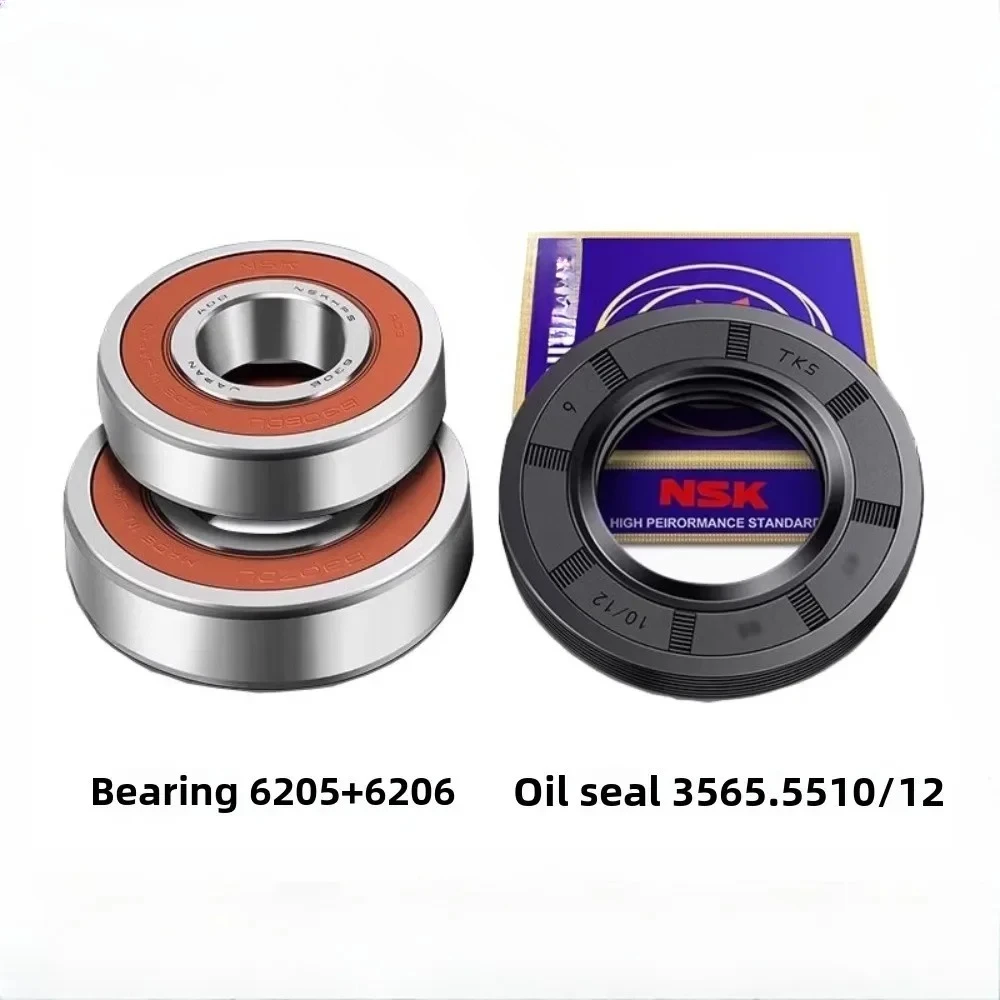 New For Samsung Washing Machine Water Seal 35 65.55 10/12 Bearing 6205 6206 Washer Parts