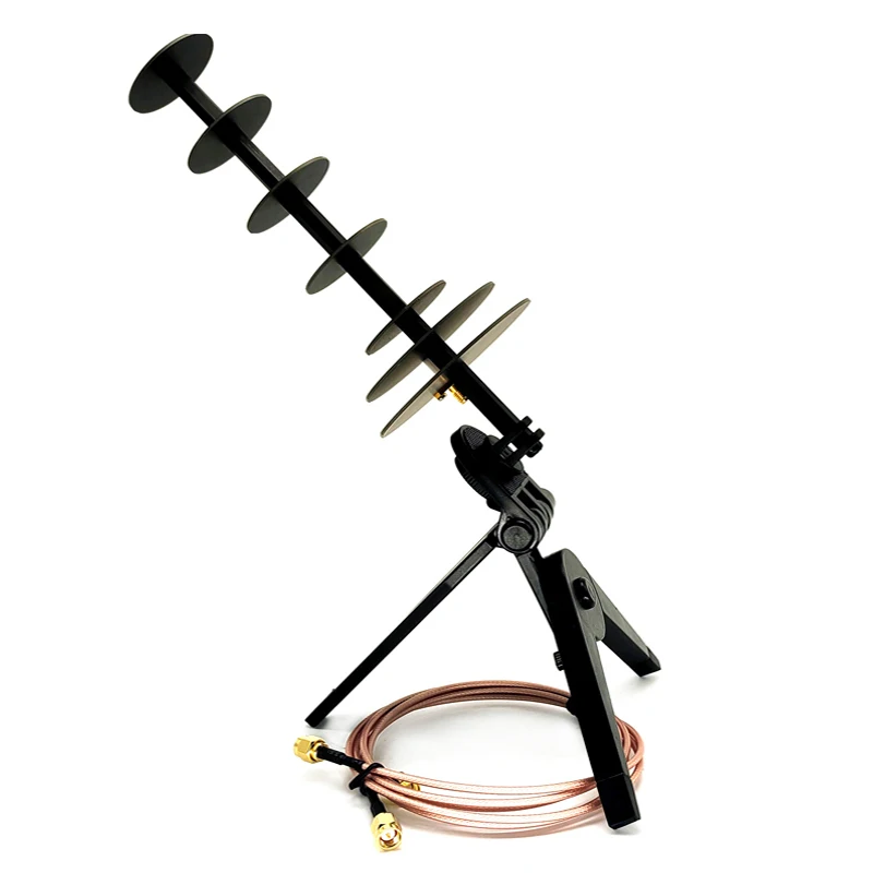 2.4G Wifi Directional Yagi Antenna Cannon Signal Gun Wireless Network Card B Station PCB Rounds