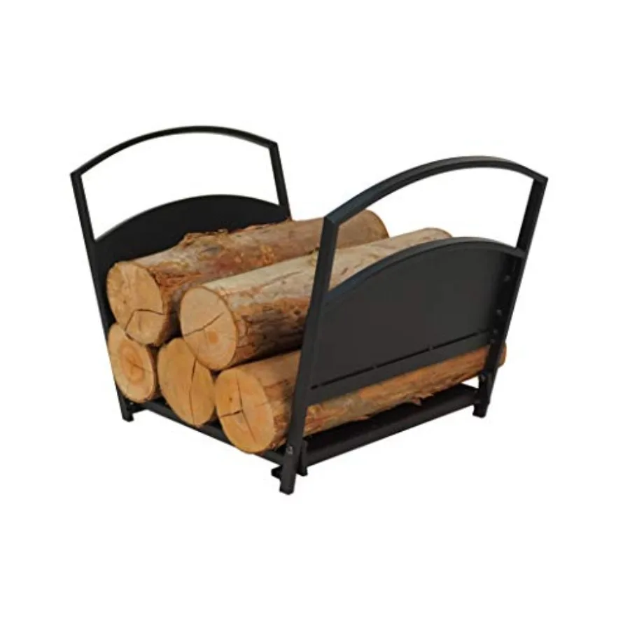 

Fireplace Log Holder Folding Firewood Rack, Stacking Rack, Storage Rack for Firewood, Indoor, Outdoor, Heavy Duty Steel
