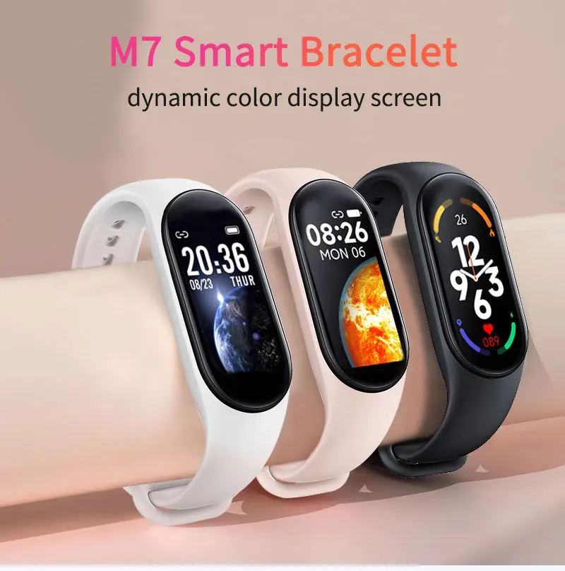 M7 Kids Smart Watch Children Smart Band Boys Girls Child Smart Bracelet Sport Fitness Tracker Waterproof Wristband For 10-18