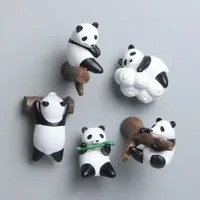 1 Pcs Cartoon Panda Fridge Magnets Refrigerator Message Sticker Home Decoration Kitchen Accessories Tools