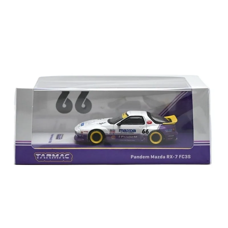 

Tarmac Works 1:64 RX7 FC3S Pandem Mazda, модель автомобиля из сплава, офисная игрушка для спальни, коллекция моделей, украшения, Рождественский подарок