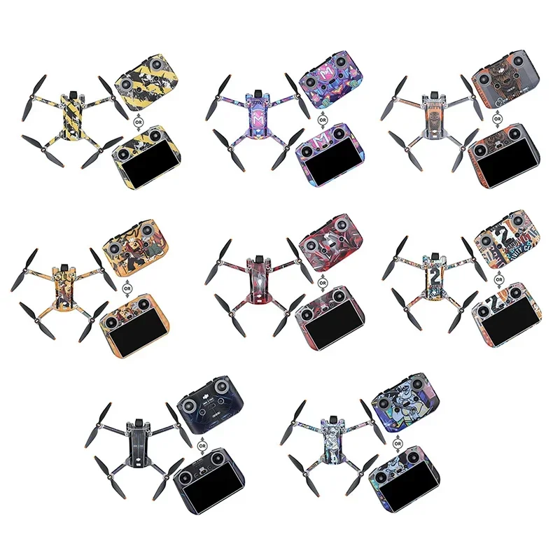 For Dji Mini 3 Pro Sticker Camera Drone Decals PVC Protective Film Remote Control Drone Stickers For Dji 3 Mini Pro Accessories