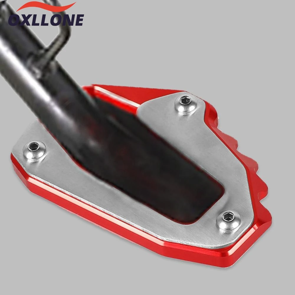 Motorcycle accessories Side Stand Enlarger Kickstand Enlarge Plate Pad For Ducati SuperSport Hypermotard hyperstrada 939 950/SP