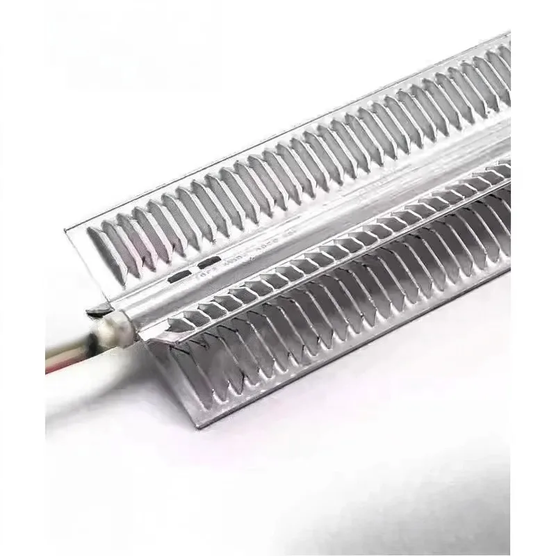 X-Shaped Aluminum Fin Radiator 660mm 230v 2000wAir Conditioner Curtain Machie Heating Tube Dry-Fired Baseboard Heater Heating