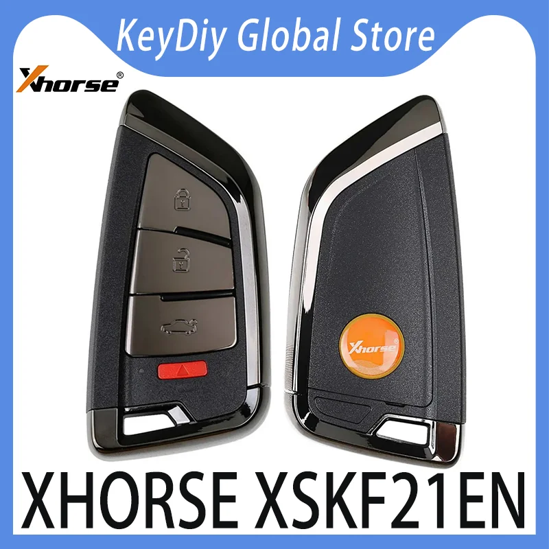 Xhorse VVDI XSCS00EN Crystal Black Style Universal Smart key For 46 47 48 49 4A 8A 4D Chip Remote key Programming