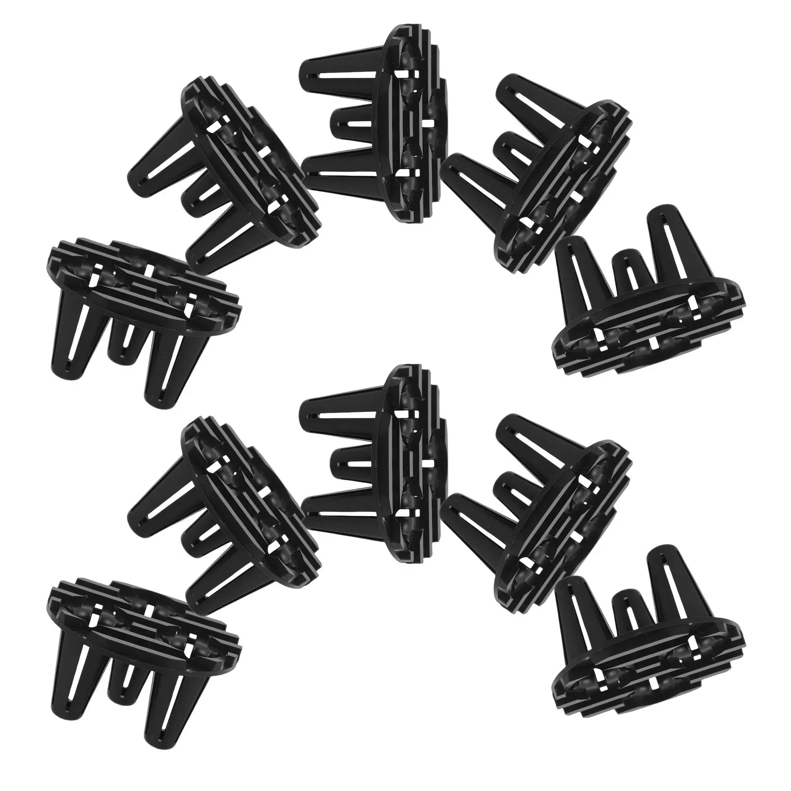 10Pcs Plant Pot Feet Risers Thickened Plastic Ventilated Flower Pot Elevator Anti-Rot Drainage Footstand for Indoor Outdoor