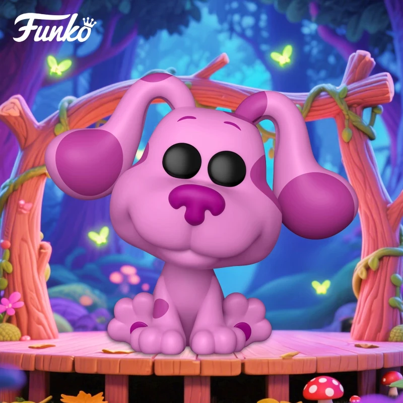 

Genuine Edition FUNKO POP Blue Spotted Dog Anime Action Desktop Decoration Ornament Model Toys Collectible Model