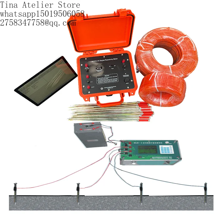 WDDS-2 300M Resistivity Meter for Ground Water Exploration Water Detector
