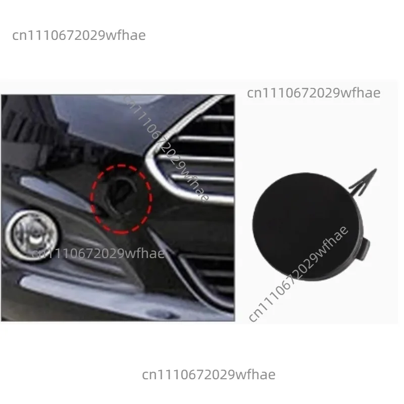 For Ford Fiesta 2013-2016 Front Trailer Hook Cover Front Bumper Trailer Cap