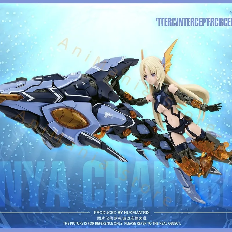

Nuke Matrix Anime Fantasy Girls Mermaid Action Figure Assembly Model Kits Gk Statue Collectible Desk Decoration Reissue Version