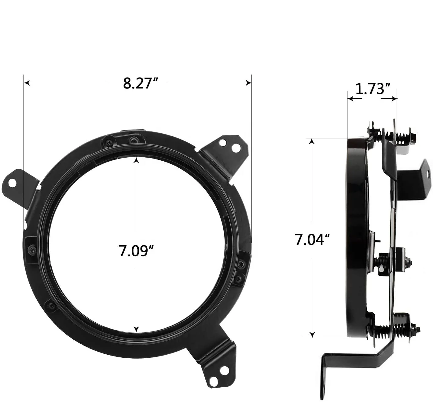 Brackets for JK headlights  To JL headlights headlamps Holder For Jeep Wrangler JL 2018+