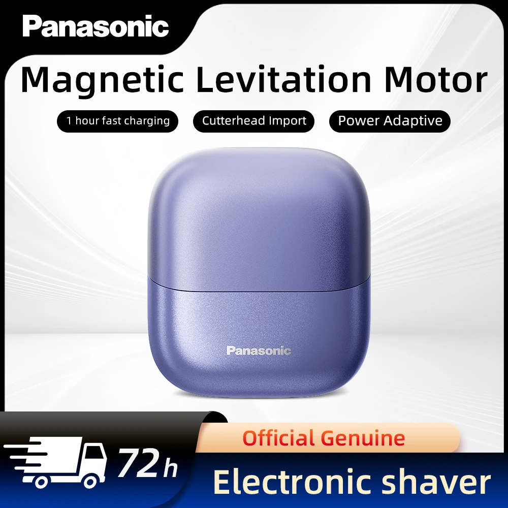 Panasonic Portable Electric Shaver Razor Man Travel Wet Dry Type-c Rechargeable Shaver Mini Shaving Machine Home Appliance