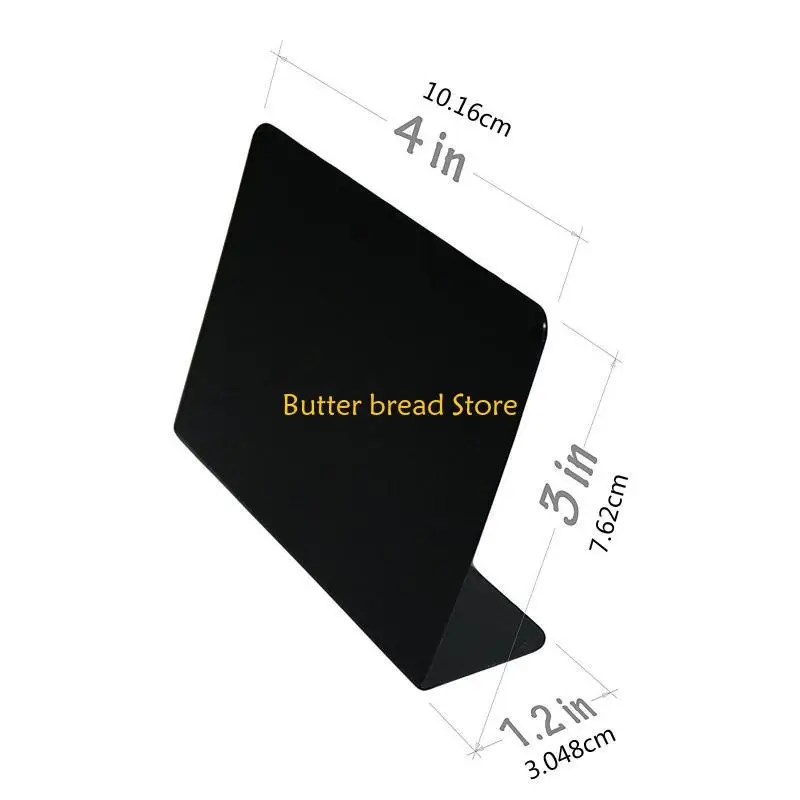 W89C 10kitミニブラックボードアクリルデスクサイン黒板結婚式ウェルカムテーブルトップサインDIY愛好家ホーム小売店パーティー