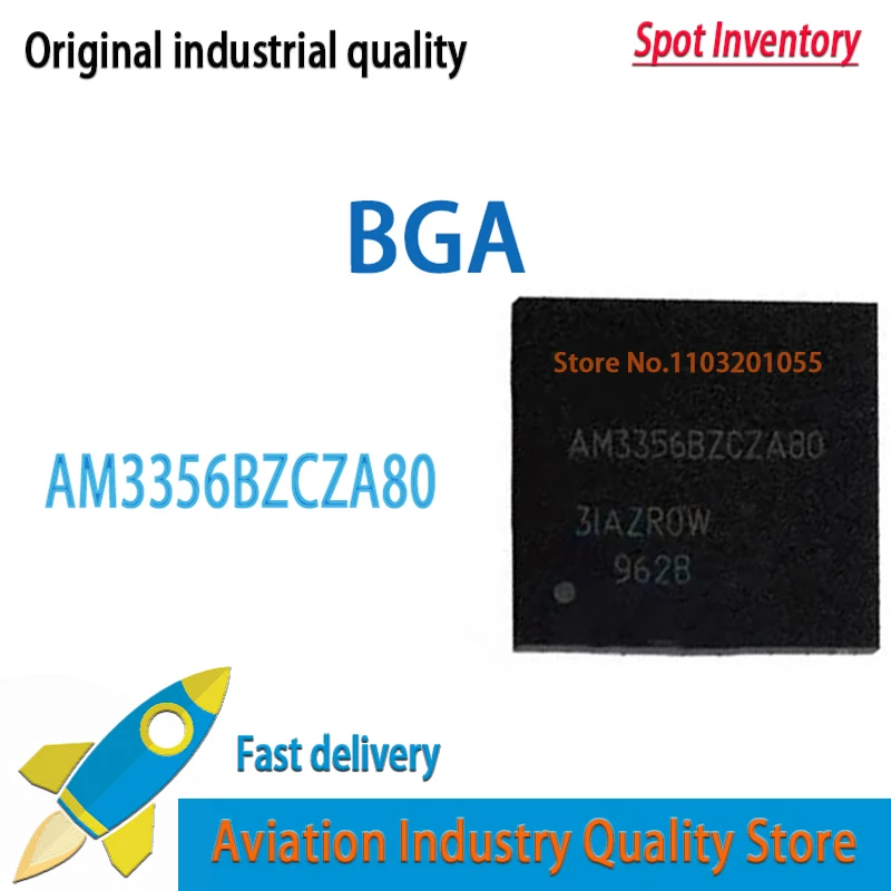 

AM3356BZCZA80 5PCS/Lot NFBGA-324 AM3356BZCZA AM3356