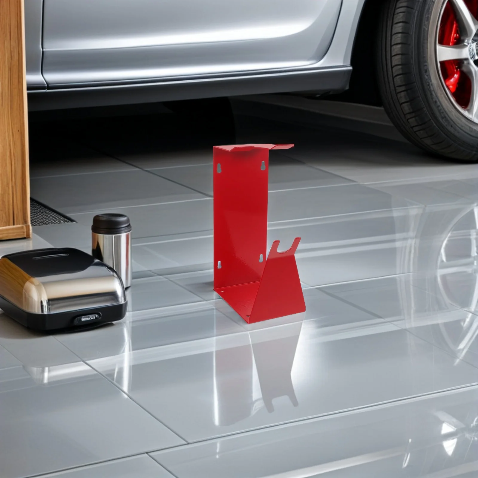 

Spray Gun Holder Wall Mount Automotive Paint Spray Stand Metal Storage Rack For Garage Warehouse Durable Paint Sprayer