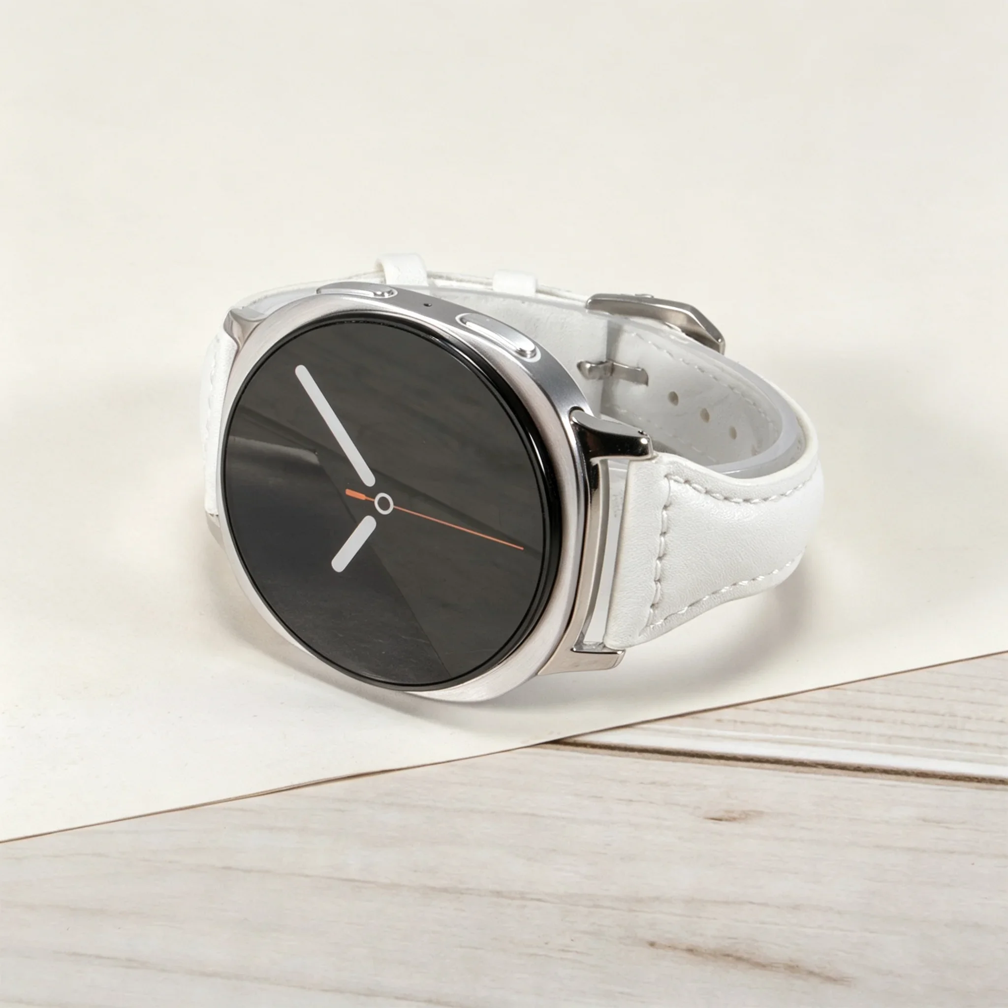 Schlankes Lederarmband für Samsung Galaxy Watch 9 8 40 44mm Band Damen-Armband für Samsung Galaxy Watch 9 8 8 Classic 46mm – Detail 14