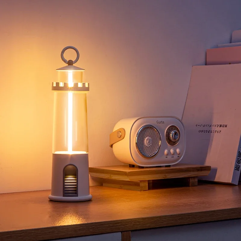 IMYCOO New Arrival Rechargeable Camping USB Night Table Light Lamp Wholesale Custom Bedroom House Room LED Hanging Night Lamp