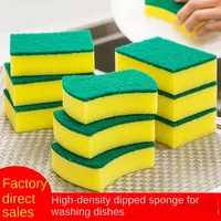 New Dishwashing Sponge Dishwashing Cloth Kitchen Supplies Cleaning Brush Pot Bowl Artifact Magic Wiper