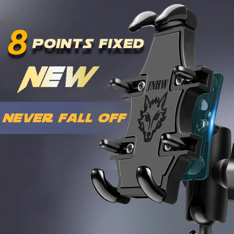 Large Size Phone Holder Motorcycle Mountain Bike Electric Bike Universal Fixed Frame for iPhone Xiaomi Samsung HUAWEI Stands