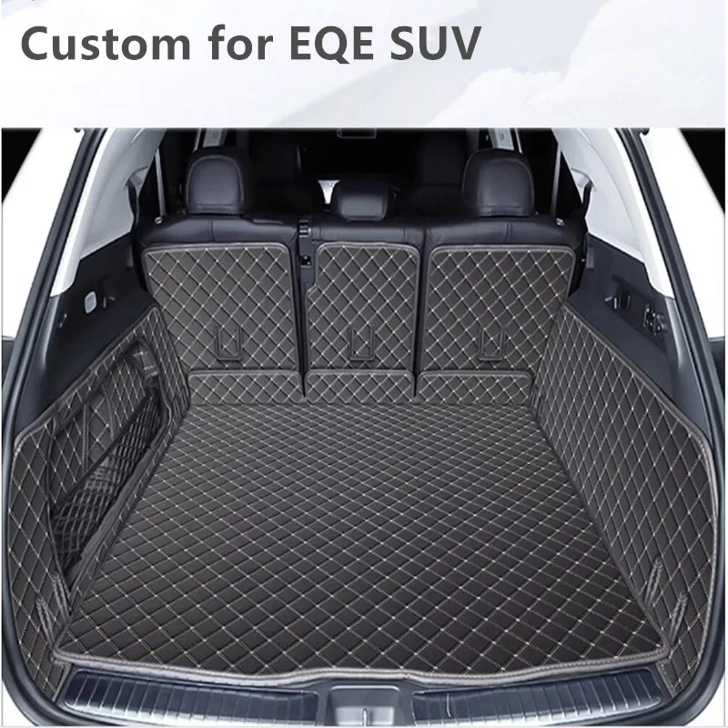 

Custom car trunk mats for Mercedes Benz EQE 350 500 SUV 2025-2023 Top quality cargo liner mat boot carpets cover for EQE 2024