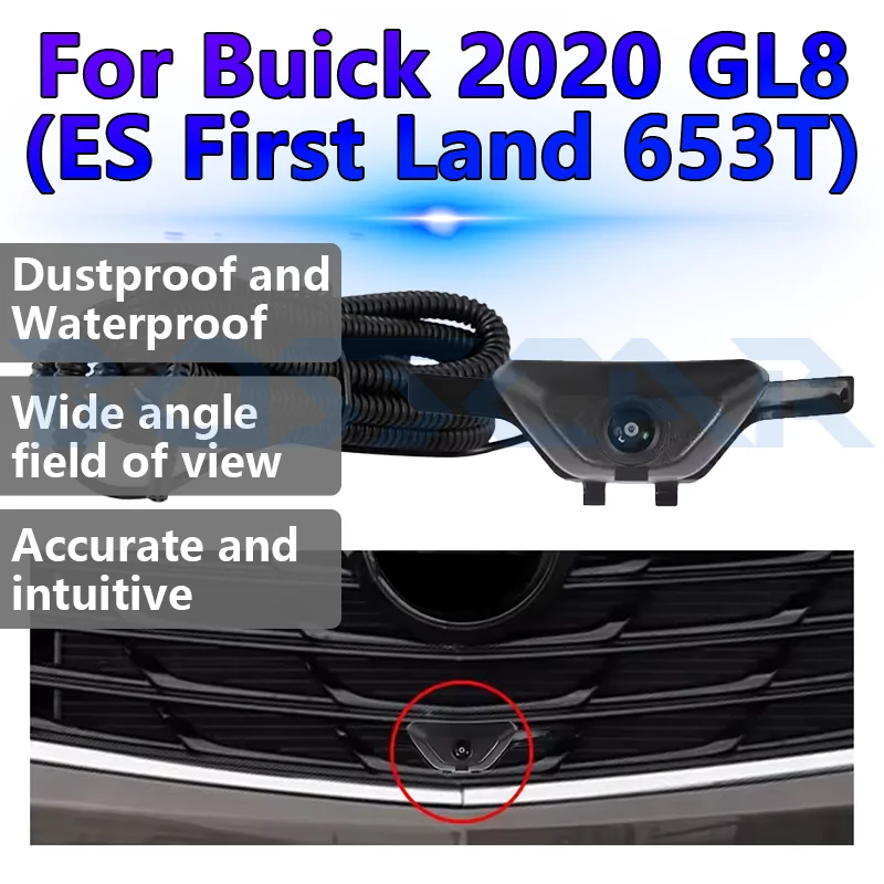 For Buick 2020 GL8 (ES First Land 653T) Front View Camera AHD 1080P Night Vision Waterproof Parking Monitoring Car Accessories