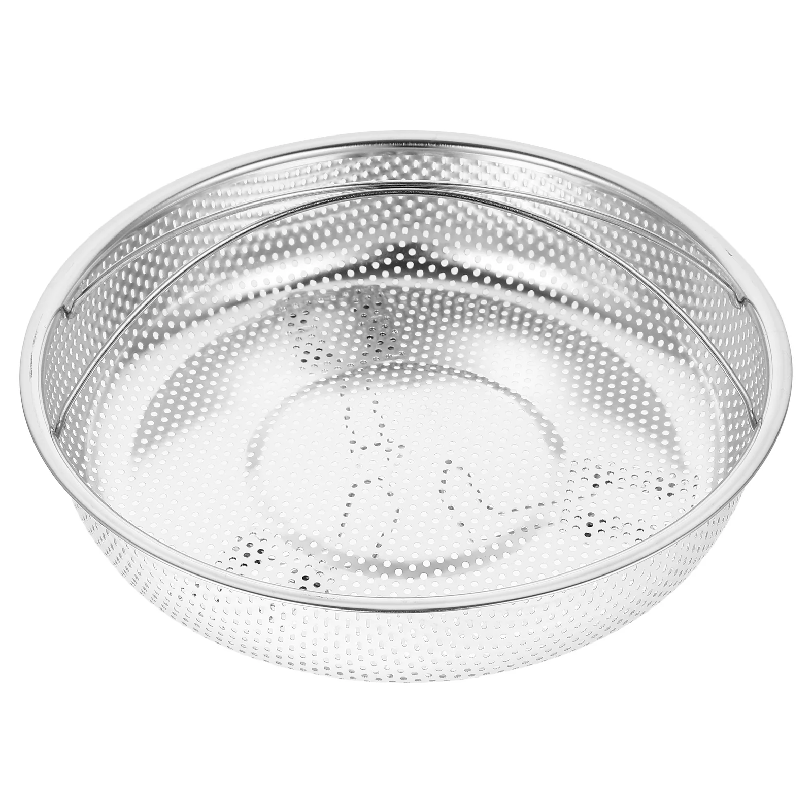 

Stainless Steel Steamer Basket 24Cm Round Multi-Function Steaming Rack For Pot Rice Cooker Vegetables Dumplings Fish