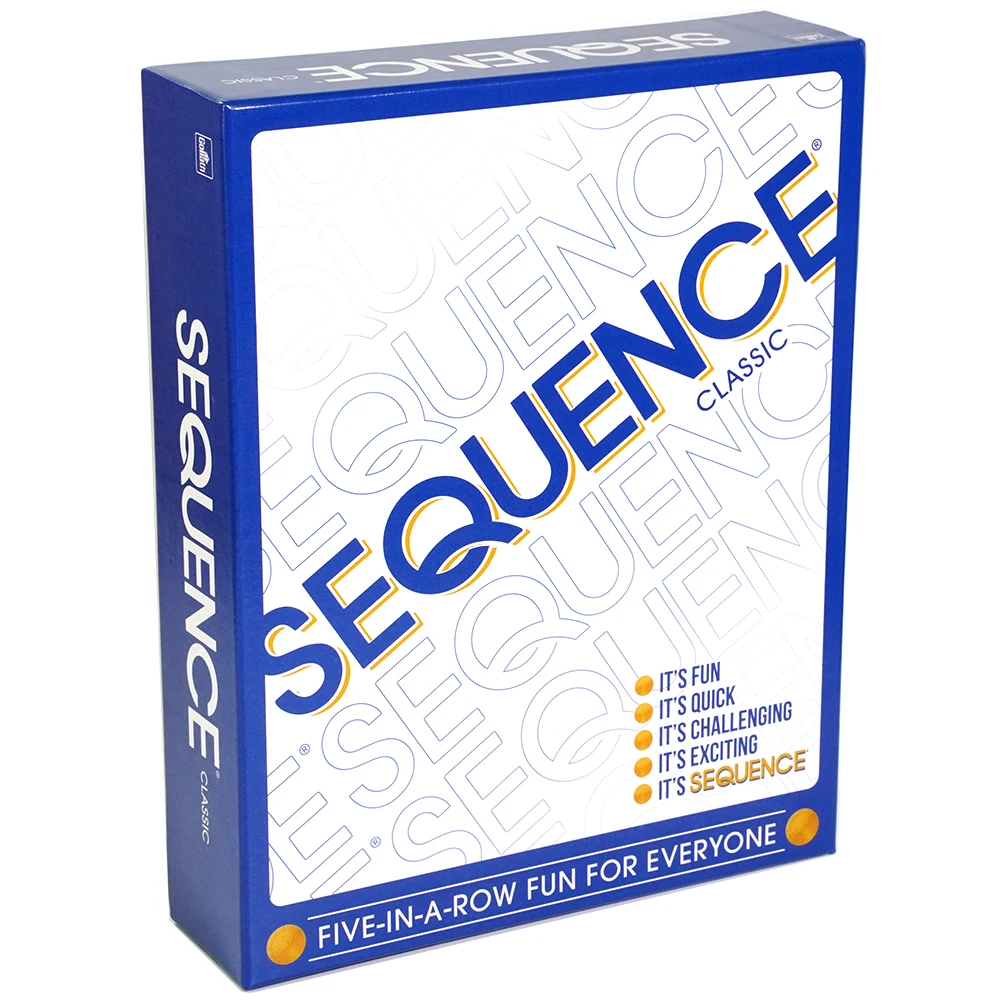 SEQUENCE Board Game Original SEQUENCE Game with Folding Board