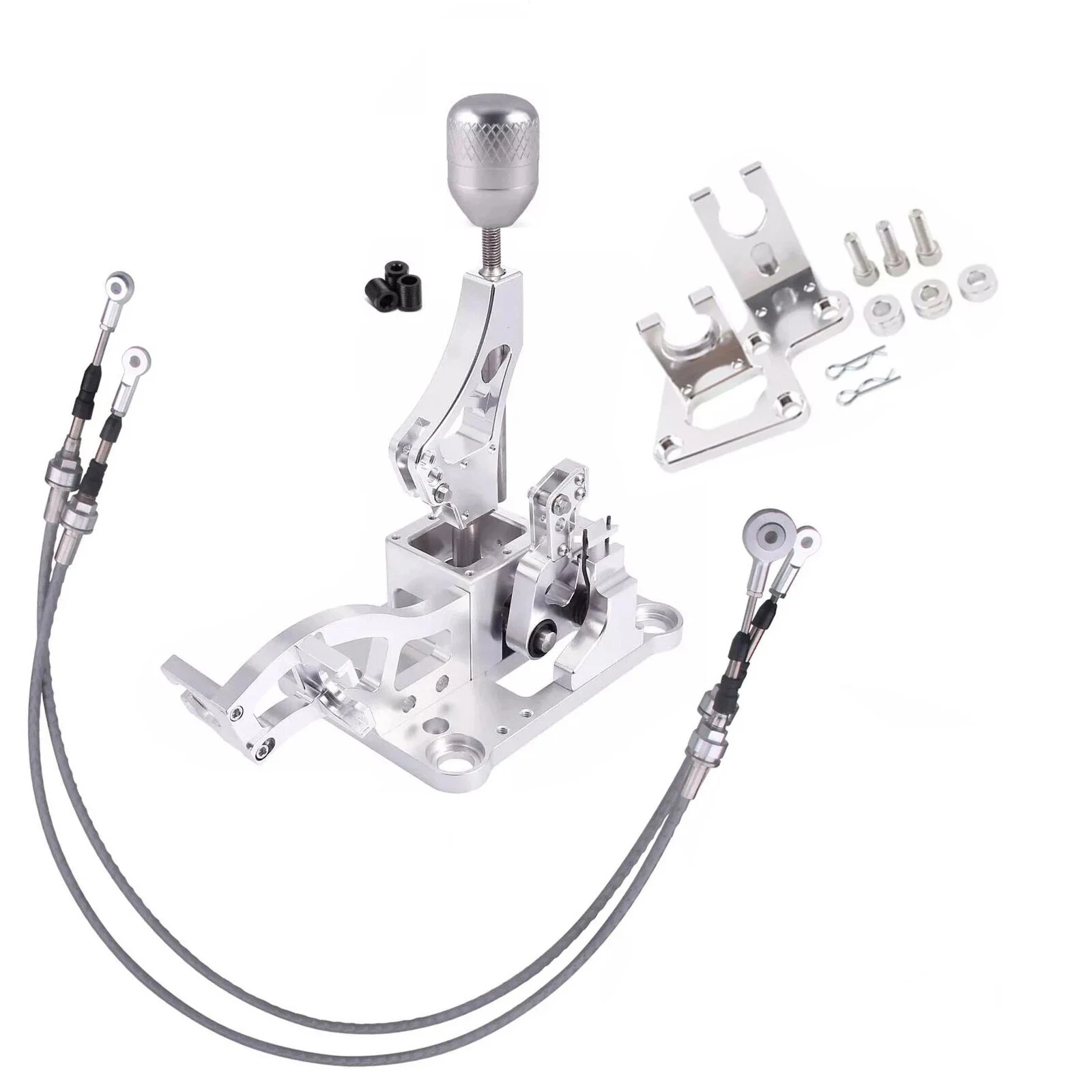 Factory Supply Quick Shifter & Cables & Bracket K20 K24 Shifter Set for Acura RSX for Honda Civic SI (K20Z3) K-Swapped view 5