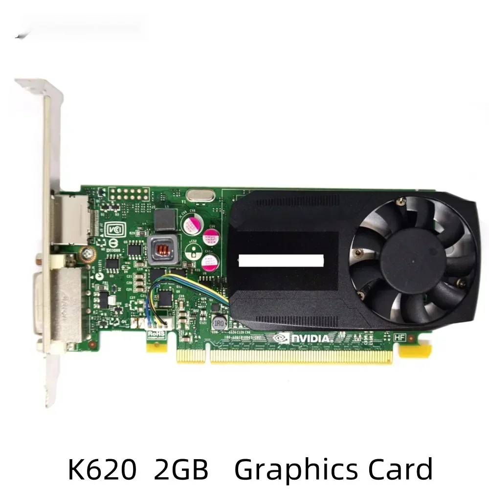 SMZ Original para NVIDIA Quadro K620 2GB tarjeta gráfica GDDR3 PCI-E DVI DP 100% probado envío rápido
