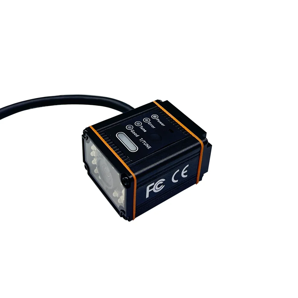 

Rakinda RK410 1.3MP Production Line Fixed Mount Barcode Scanner with Built-in TCP/IP Ethernet Interface Auto Focus Rugged
