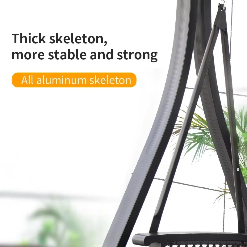 أرجوحة الشرفة الخارجية مع لوحة الكمبيوتر الصلبة مسند الظهر الروطان وسادة سميكة 3 مقعد فناء أرجوحة لحديقة الحديقة حسب الطلب