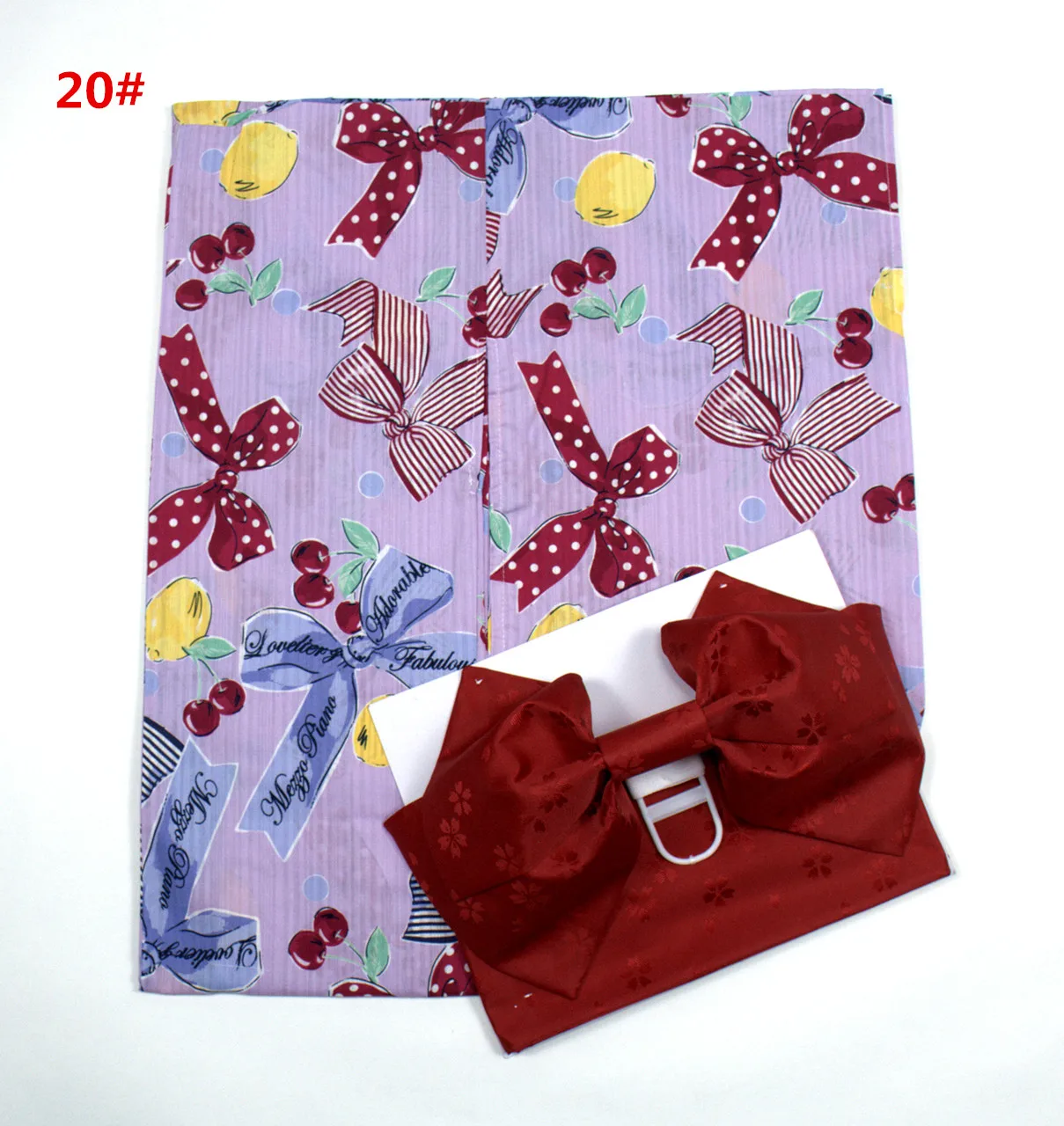 Children's Kimono Girls' Kimono Japanese Style Bathrobe Cherry Blossom Photo Shoot Baby's Formal Outfit Performance Costume