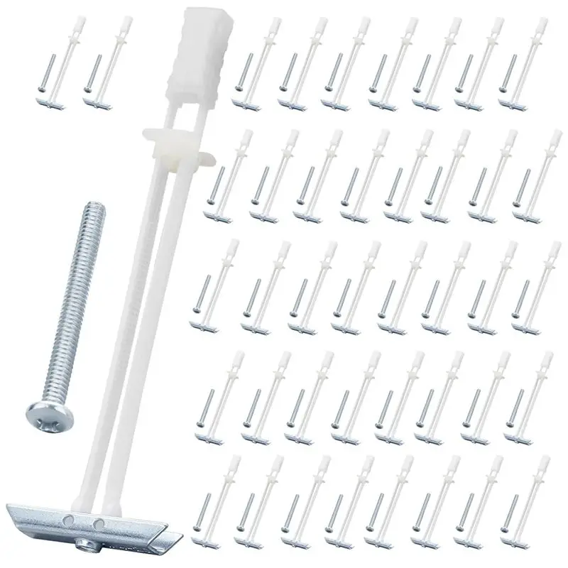 

Анкер для гипсокартона AT05 с болтом для креплений размером от 1/4 до 20 дюймов, усиленный комплект анкеров для гипсокартона для крепления телевизоров