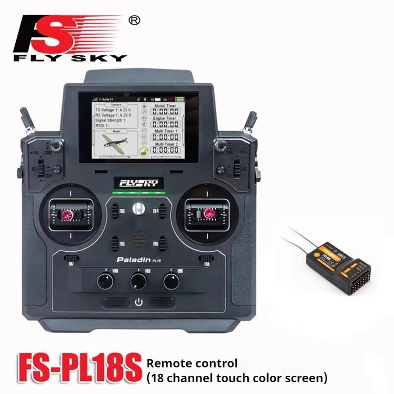 Flysky PL18 2.4GHZ 18CH Pilot zdalnego sterowania Nadaje się do zdalnie sterowanego helikoptera samochodowego RC Model samolotu ze stałym skrzydłem