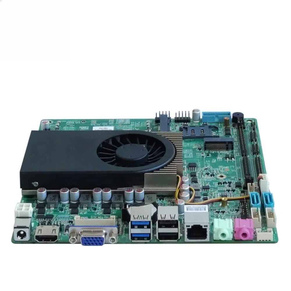 Hot Sale 10th Gen Industrial Mini ITX DDR4 Motherboard Core i3 i5 i7 10510U HD-MI DP VGA 2*SATA3.0/1*MSATA3.0/1000M lan