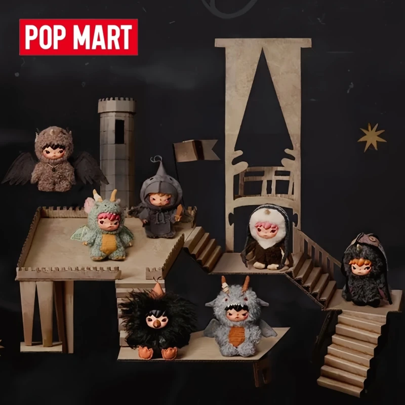 Heiß begehrte Hirono Original Popmart Hirono Mist Man Serie Überraschungs-Blindbox-Kollektion Anhänger Taschen-Deko Geschenkspielzeug