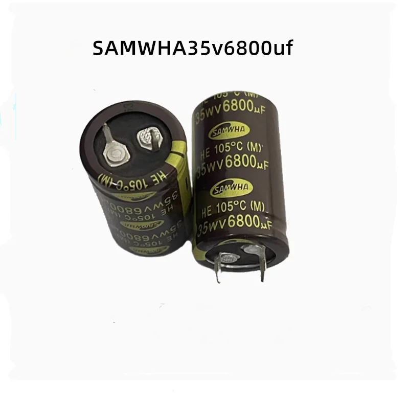 1 Buah 35V 2200UF 3300UF 4700UF 10000UF 15000UF 6800UF Kapasitor Elektrolit 25X20 22X25 30X35 30X40 30X45 30X50