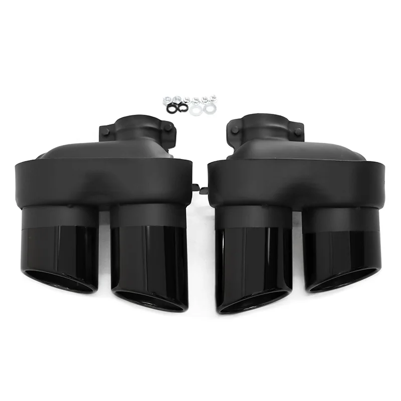 Uitlaat Tip Voor Audi A6 A7 C8 2019 2020 2021 Up S6 Quad Uitlaten Tip Rvs Uitlaatpijp Uitlaat Tuning