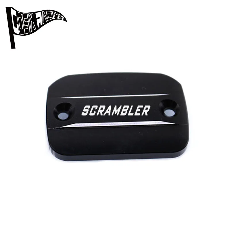 Fit For Scrambler 400 Sixty2 16-17 Scrambler 800 2015-2017 Scrambler Mach 2.0 2018 Front Brake Fluid Reservoir Cap Cover