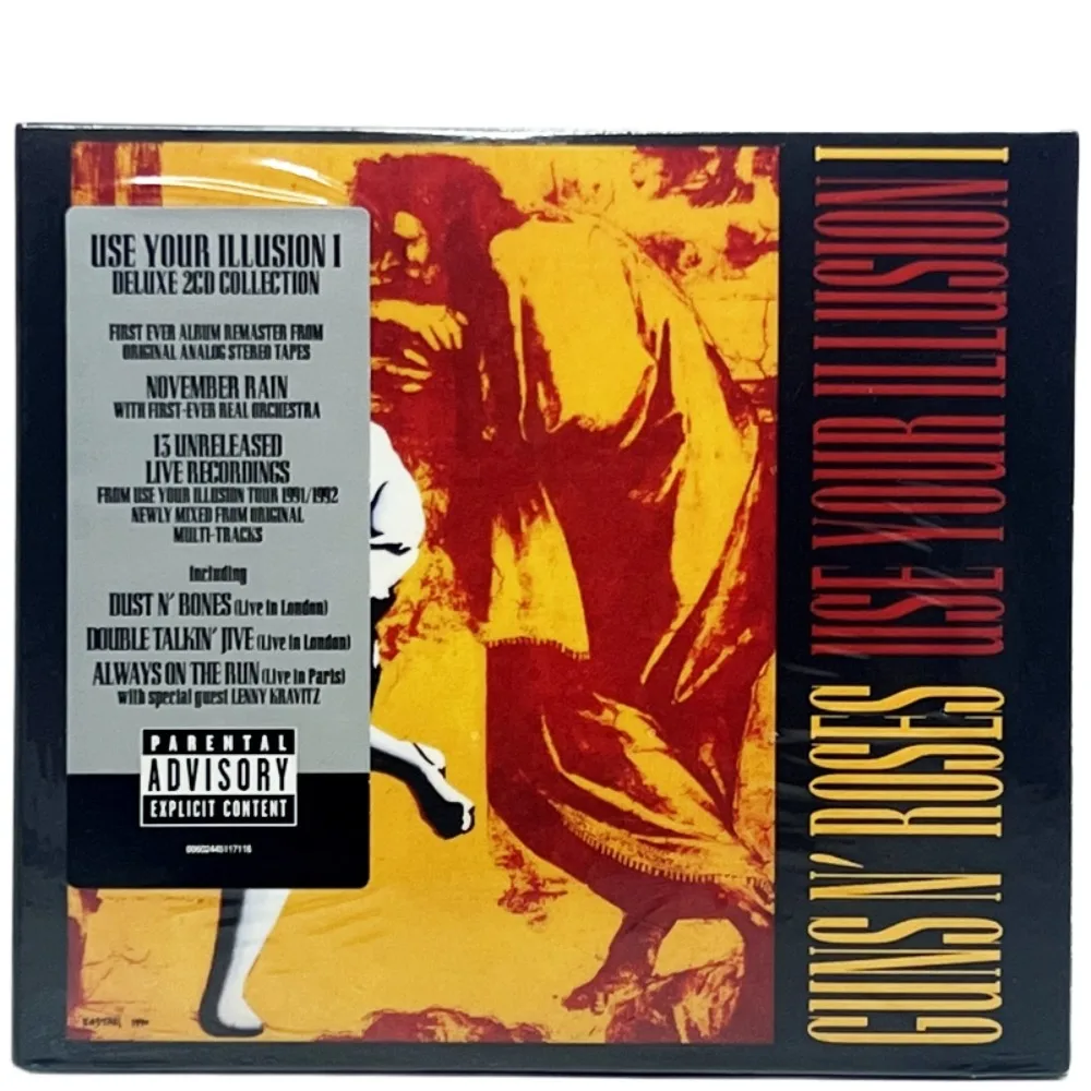 

Guns N' Roses Use Your Illusion I Deluxe Edition 2CD — совершенно новый — легендарные рок-хиты для фанатов и коллекционеров