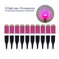 Purple 10PCS NO BAT