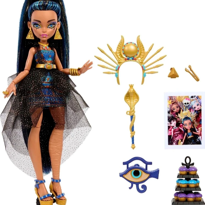 Monster High Ball Series Lagoona Blue Cleo De Nile Clawdeen Wolf Doll Toys Hobbies Action Figures Holiday Gifts for Children