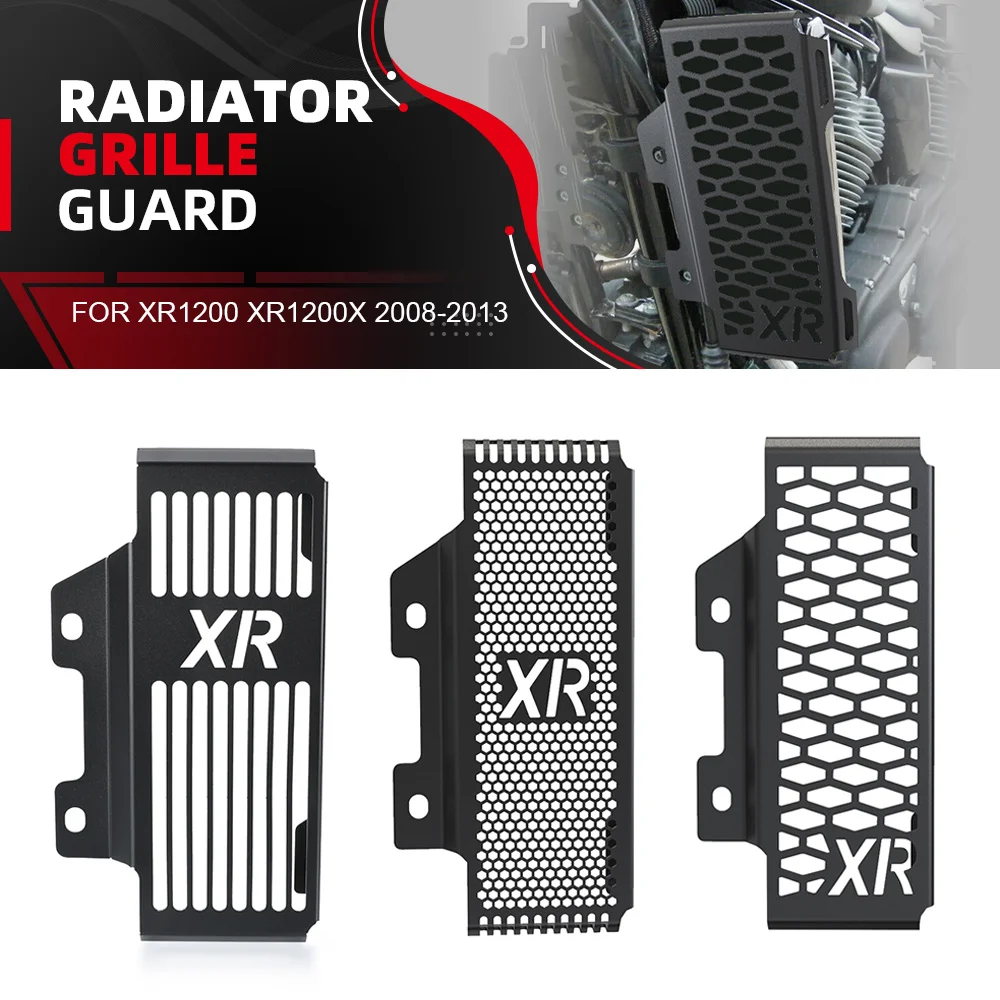

Motorcycle For XR1200 XR1200X 2008-2009-2010-2011-2012-2013 Aluminium Radiator Guard Grill Protection Accessorie XR 1200
