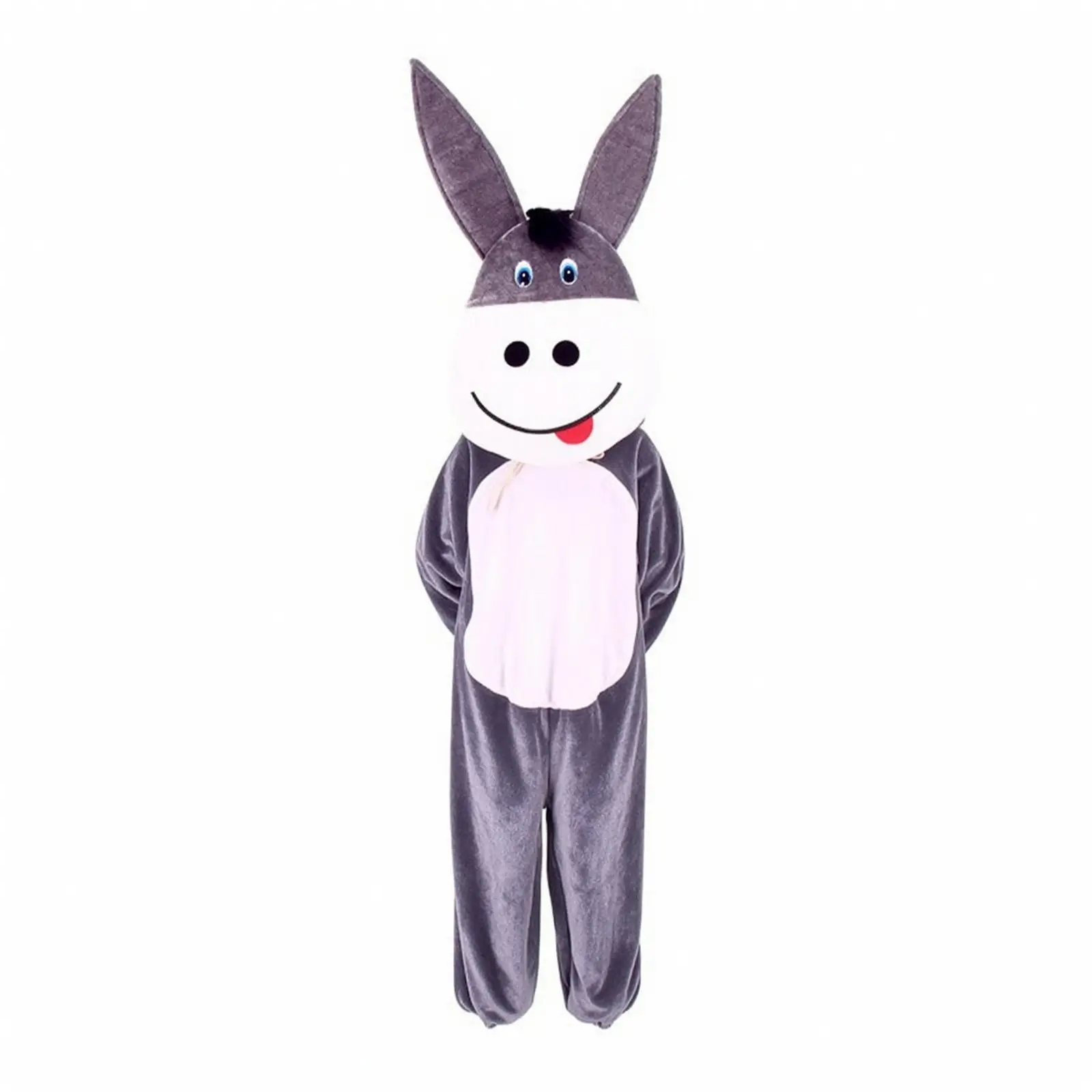 Easy to Wear Donkey Costume | Soft soft material, Hooded Donkey Costume, for School Plays