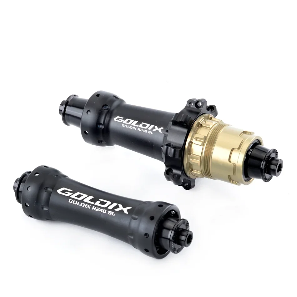 GOLDIX R240SL V Brake 20 24 Hole 2:1 Ratchet 54T Straight Gravel Bicycle Wheel Hub Suitable for Shimano SRAM 11 12 Speed