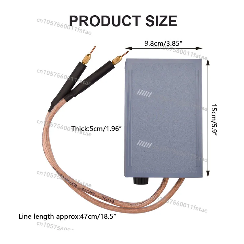 

Household Portable 18650 Battery Spot Welder Machine High Power Rechargeable Spot Welding Device for 0.1-0.25mm Nickel Sheet