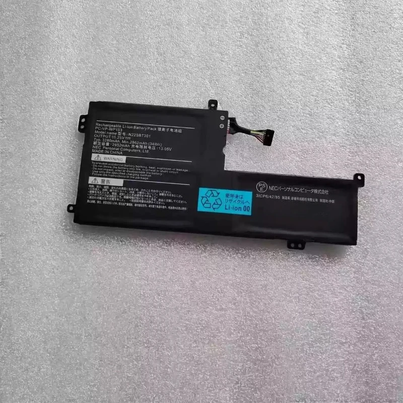 New PC-VP-WP153 PC-VP-BP147 for NEC PC-VP-WP153,N22SBT301 34Wh // PC-VP-BP147 33WH Notebook Computer