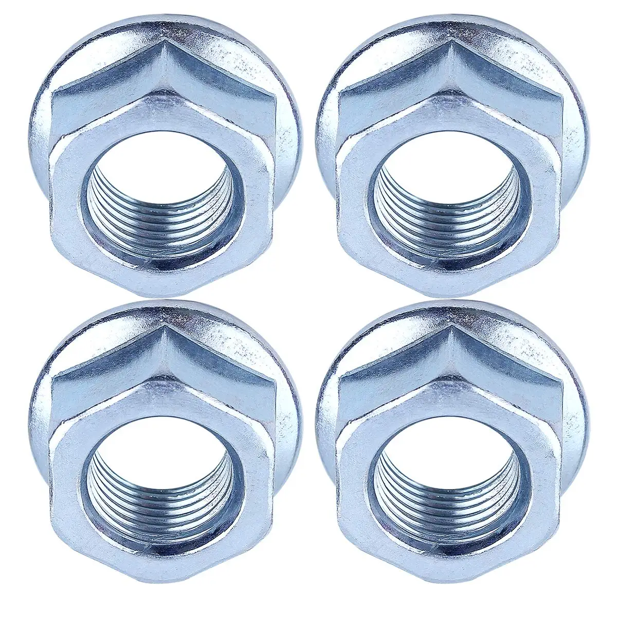 16mm M16 Flywheel Nuts 4PCS for Honda GX240 GX270 GX340 GX390 8-13HP Engine Replacement 90201-ZE3-790 Lawn Mower Parts
